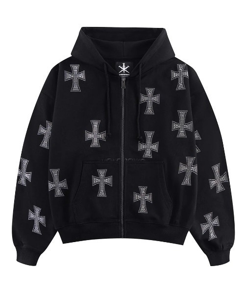 unknown パーカー 十字架 A'GEM/9 × .kom 『UNKNOWN LONDON/アンノウン ロンドン』 Cross