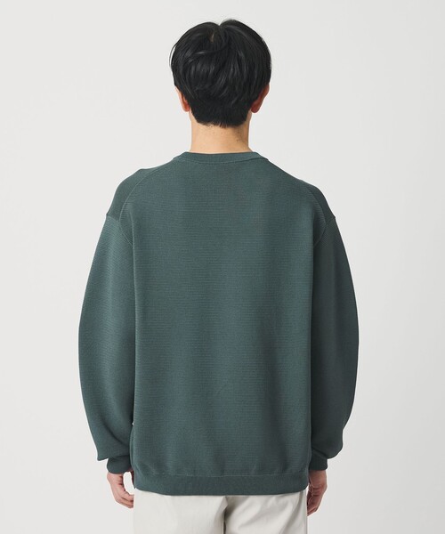 BEAUTY&YOUTH UNITED ARROWS(ビューティーアンドユースユナイテッドアローズ)の「パール ステッチ フォルム クルーネック ニット ウォシャブル(ニット/セーター・メンズ・ライトグレー/ブラック/ダークグリーン・S/M/L/XL)」の13枚目の写真