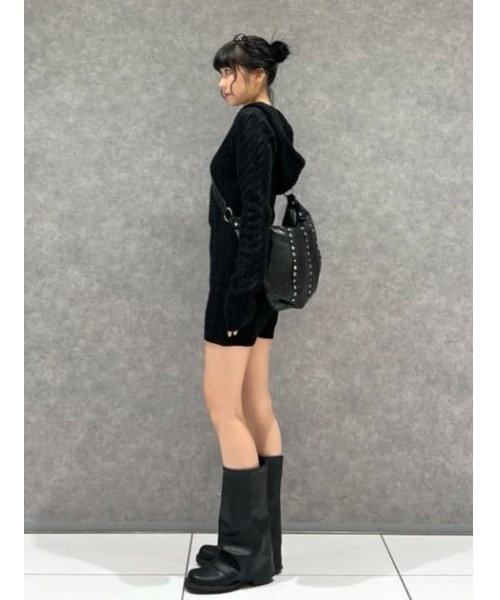 HOODIE CABLE ロンパース（つなぎ/オールインワン）｜LAGUA GEM