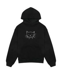 CAT FACE HOODIE (2 COLOR)
