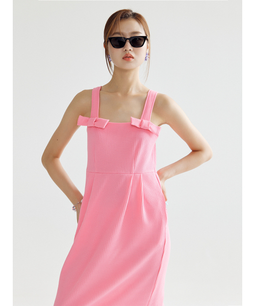 BOMNAL BOUTIQUE(ボムナルブティック)の「マーメイドミディドレス _ ピンク(ワンピース・レディース・その他・SMALL/MEDIUM)」の3枚目の写真