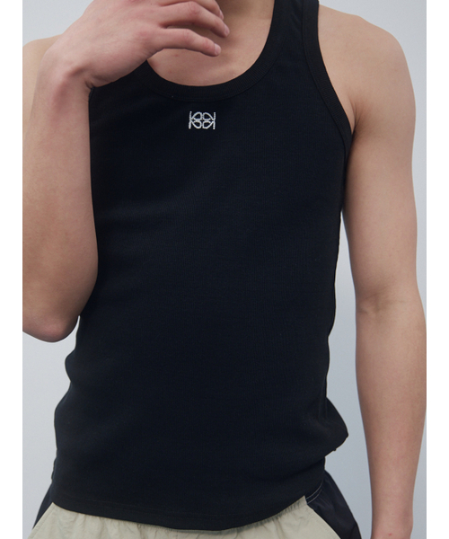 KIJUN MEN(キジュンメンズ)の「Square-neck Tank Top Black(Tシャツ/カットソー・メンズ・その他・MEDIUM/LARGE)」の1枚目の写真