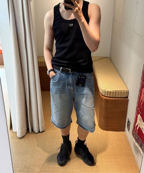 KIJUN MEN(キジュンメンズ)の「Square-neck Tank Top Black(Tシャツ/カットソー・メンズ・その他・MEDIUM/LARGE)」の11枚目の写真