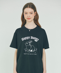 Happy Bunny T-shirt - BLACK