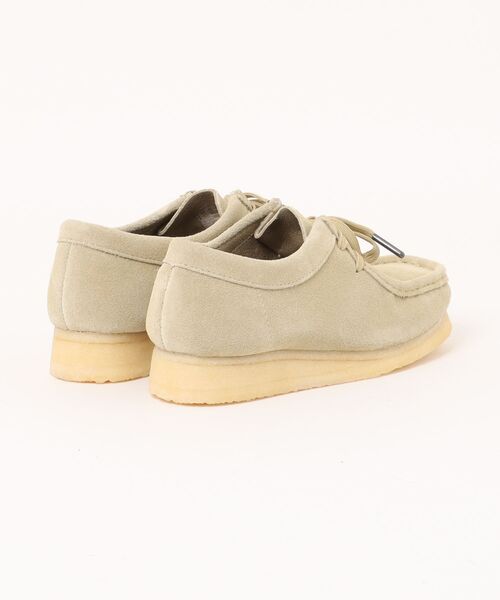Clarks(クラークス)の「Clarks/クラークス/Wallabee Boot/ワラビー(モカシン/デッキシューズ・レディース・ベージュ・5/5.5)」の2枚目の写真