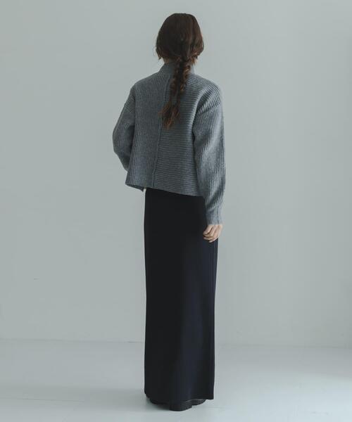 URBAN RESEARCH Sonny Label（アーバンリサーチサニーレーベル）の「畦切替えニットプルオーバー（ニット/セーター・レディース・ライトベージュ/チャコールグレー/ブルー/ピンク・FREE）」の13枚目の写真