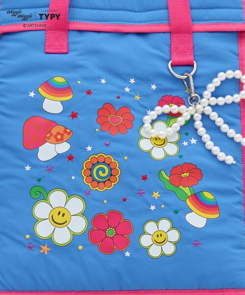 セール】【wiggle wiggle】フラップ縦型トートバッグ/PC・タブレット