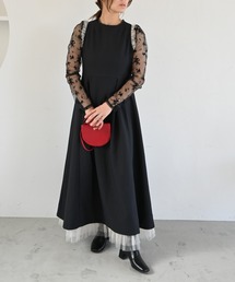 WILLFULLY｜ウィルフリー（レディース）のワンピース/ドレス（グレー