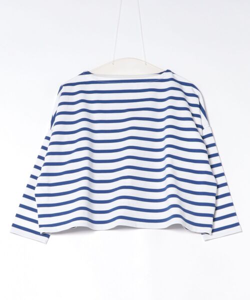 Traditional Weatherwear（トラディショナルウェザーウェア）の「LYNE（Tシャツ/カットソー・レディース・ホワイト×ネイビー/ホワイト×ブルー/ホワイト×ブラック/ホワイト×グリーン・S/XXS/XS）」の3枚目の写真