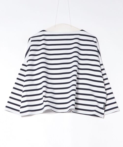Traditional Weatherwear（トラディショナルウェザーウェア）の「LYNE（Tシャツ/カットソー・レディース・ホワイト×ネイビー/ホワイト×ブルー/ホワイト×ブラック/ホワイト×グリーン・S/XXS/XS）」の4枚目の写真
