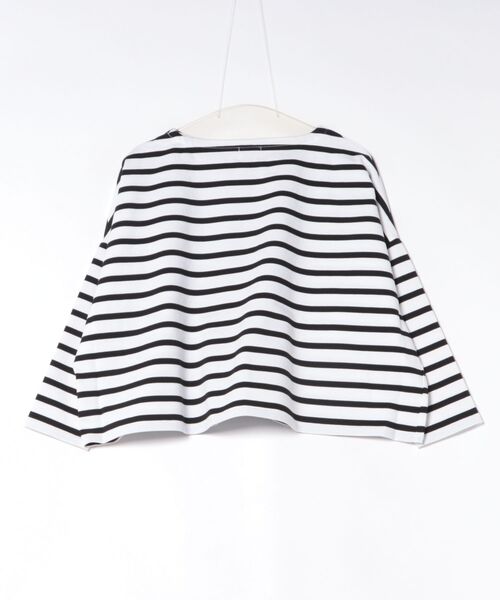 Traditional Weatherwear（トラディショナルウェザーウェア）の「LYNE（Tシャツ/カットソー・レディース・ホワイト×ネイビー/ホワイト×ブルー/ホワイト×ブラック/ホワイト×グリーン・S/XXS/XS）」の5枚目の写真