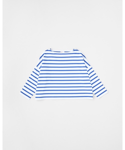 Traditional Weatherwear(トラディショナルウェザーウェア)の「LYNE(Tシャツ/カットソー・レディース・ホワイト×ネイビー/ホワイト×ブルー/ホワイト×ブラック/ホワイト×グリーン・S/XXS/XS)」の3枚目の写真