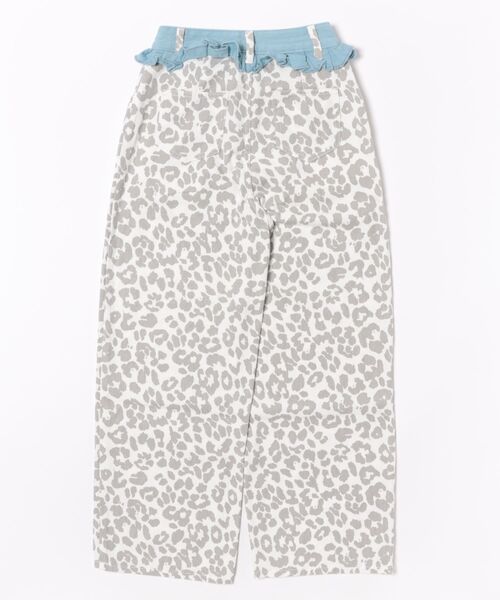 VIBGYOR(ヴィブジョー)の「【LAMPOON】レオパードフリルウエストパンツ(その他パンツ・レディース・アイボリー・LARGE/MEDIUM/SMALL)」の2枚目の写真