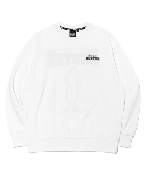 BUNKERBUSTER(バンカーバスター)の「刺繍ドローイングスウェット MP3TU647_OFF WHITE(スウェット・メンズ・その他・100/105/95)」の2枚目の写真