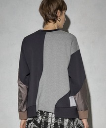 Maison ULA（メゾンウラ）の「【Maison ULA】ハイブリッドマテリアルプルオーバー（パーカー）」