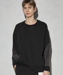 Maison ULA（メゾンウラ）の「【Maison ULA】ハイブリッドマテリアルプルオーバー（パーカー）」