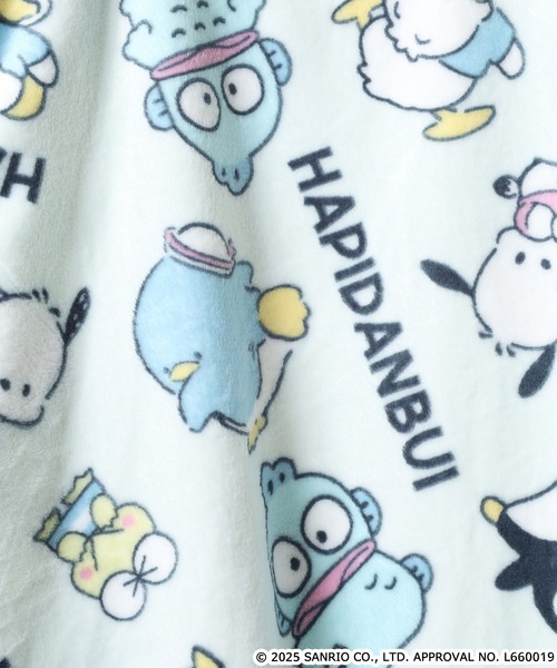 sanrio（サンリオ）の「sanrio characters サンリオキャラクターズ フリース セットアップ（ルームウェア/パジャマ・レディース・サックスブルー/オフホワイト・M/L）」の9枚目の写真