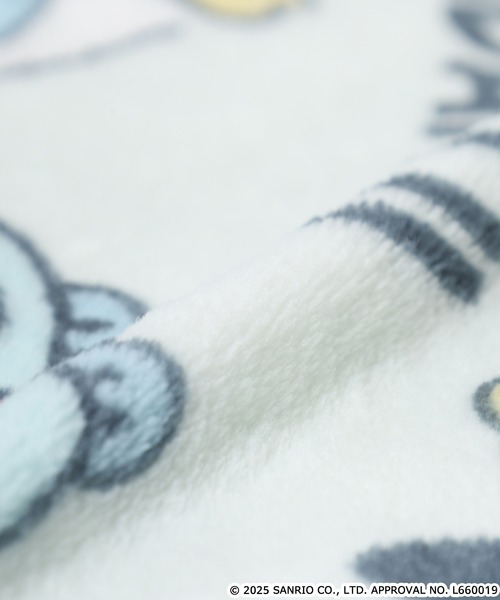 sanrio（サンリオ）の「sanrio characters サンリオキャラクターズ フリース セットアップ（ルームウェア/パジャマ・レディース・サックスブルー/オフホワイト・M/L）」の11枚目の写真