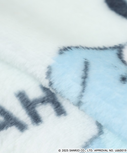 sanrio（サンリオ）の「sanrio characters サンリオキャラクターズ フリース セットアップ（ルームウェア/パジャマ・レディース・サックスブルー/オフホワイト・M/L）」の13枚目の写真