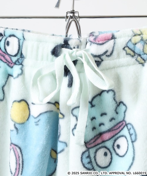 sanrio（サンリオ）の「sanrio characters サンリオキャラクターズ フリース セットアップ（ルームウェア/パジャマ・レディース・サックスブルー/オフホワイト・M/L）」の15枚目の写真