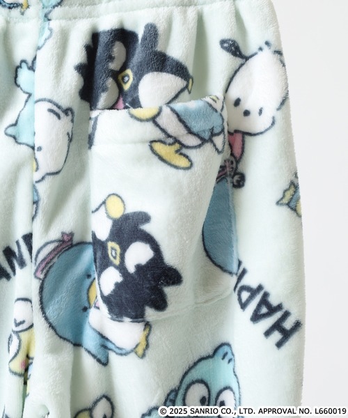 sanrio（サンリオ）の「sanrio characters サンリオキャラクターズ フリース セットアップ（ルームウェア/パジャマ・レディース・サックスブルー/オフホワイト・M/L）」の17枚目の写真