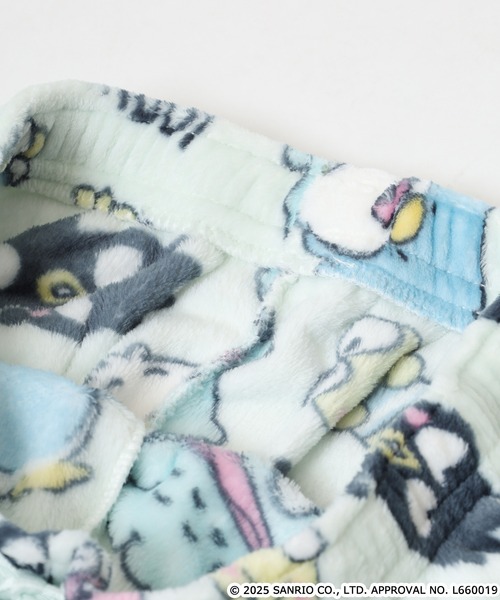 sanrio（サンリオ）の「sanrio characters サンリオキャラクターズ フリース セットアップ（ルームウェア/パジャマ・レディース・サックスブルー/オフホワイト・M/L）」の19枚目の写真