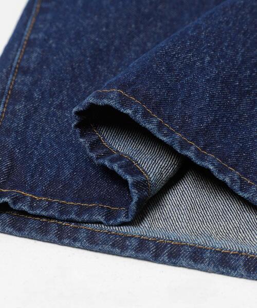 KBF（ケイビーエフ）の「『3サイズ展開』タックボタンアップデニム（デニムパンツ・レディース・ブルー/ライトブルー・38/34/36）」の8枚目の写真