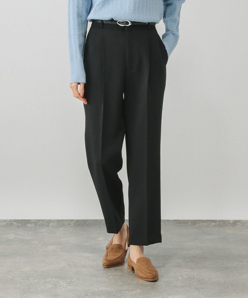 GLOBAL WORK(グローバルワーク)の「ウツクシルエット極みストレートパンツ/603984(その他パンツ・レディース・ネイビー/モカ/チャコールグレー/ブラック・SMALL/X-SMALL/XL-Long/L-Long/M-Long/S-Long/X-LARGE/LARGE/MEDIUM)」の13枚目の写真