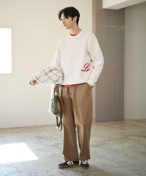 BAYFLOW（ベイフロー）の「【累計販売数15万本突破！】BOUNCYCLEガレージパンツ【ストレッチ】（デニムパンツ・メンズ・ブラック/カーキ/ブラウン/オフホワイト/ブルー・LARGE/MEDIUM）」の7枚目の写真