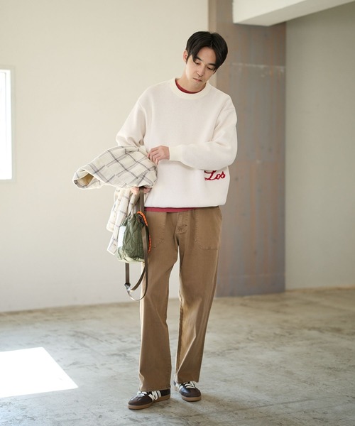 BAYFLOW（ベイフロー）の「【累計販売数15万本突破！】BOUNCYCLEガレージパンツ【ストレッチ】（デニムパンツ・メンズ・ブラック/カーキ/ブラウン/オフホワイト/ブルー・LARGE/MEDIUM）」の9枚目の写真