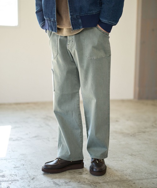 BAYFLOW（ベイフロー）の「【累計販売数15万本突破！】BOUNCYCLEガレージパンツ【ストレッチ】（デニムパンツ・メンズ・ブラック/カーキ/ブラウン/オフホワイト/ブルー・LARGE/MEDIUM）」の20枚目の写真