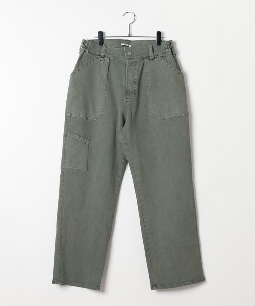 BAYFLOW（ベイフロー）の「【累計販売数15万本突破！】BOUNCYCLEガレージパンツ【ストレッチ】（デニムパンツ・メンズ・ブラック/カーキ/ブラウン/オフホワイト/ブルー・LARGE/MEDIUM）」の21枚目の写真