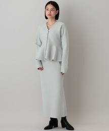 A part by | ペプラムカーディガンセットアップ(ワンピース)