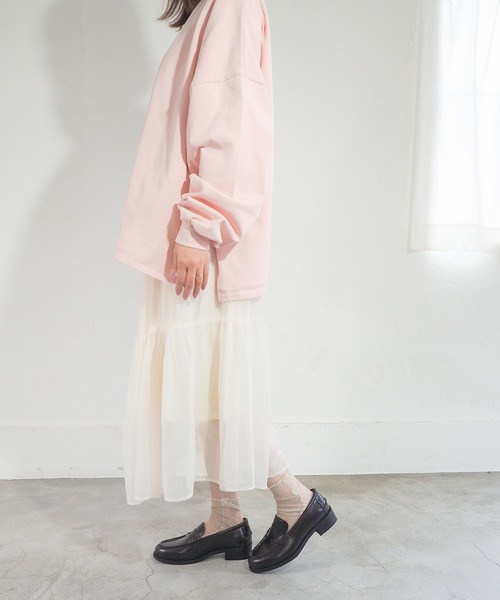 あしながおじさん（アシナガオジサン）の「防滑│レザーコインローファー　4510011（ローファー・レディース・ダークブラウン/ブラック・23cm/22.5cm/24.5cm/24cm/23.5cm）」の14枚目の写真