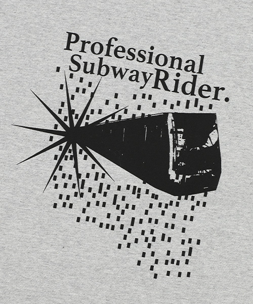 THECOLDESTMOMENT（ザコールデストモーメント）の「TCM subway raglan T (grey/black)（Tシャツ/カットソー・レディース・その他・S/M/L）」の5枚目の写真