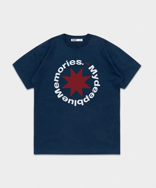 mydeepbluememories(マイディープブルーメモリーズ)の「Mm FRONT ROUND T-SHIRTS (BLACK)(Tシャツ/カットソー・レディース・ブラック・FREE)」の6枚目の写真