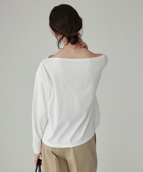 BABYLONE（バビロン）の「cheriロンT（Tシャツ/カットソー・レディース・ブラック/ホワイト・フリー）」の5枚目の写真