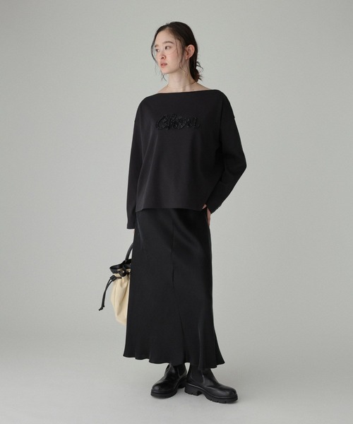 BABYLONE（バビロン）の「cheriロンT（Tシャツ/カットソー・レディース・ブラック/ホワイト・フリー）」の14枚目の写真