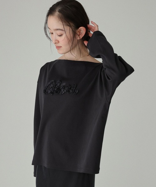 BABYLONE（バビロン）の「cheriロンT（Tシャツ/カットソー・レディース・ブラック/ホワイト・フリー）」の10枚目の写真