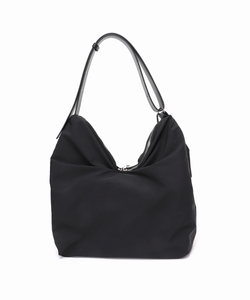 LE TALON（ルタロン）の「LETALON ナイロンコンビ2WAYギャザーBAG（トートバッグ・レディース・ブラック/ブラウン・FREE）」の14枚目の写真