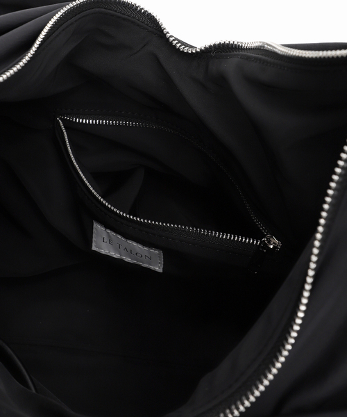 LE TALON（ルタロン）の「LETALON ナイロンコンビ2WAYギャザーBAG（トートバッグ・レディース・ブラック/ブラウン・FREE）」の17枚目の写真