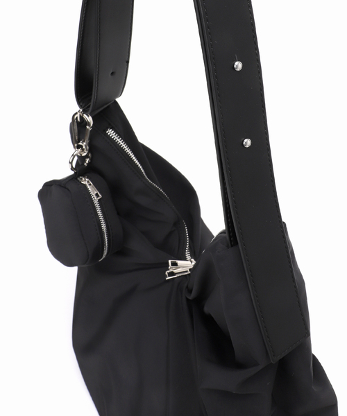 LE TALON（ルタロン）の「LETALON ナイロンコンビ2WAYギャザーBAG（トートバッグ・レディース・ブラック/ブラウン・FREE）」の20枚目の写真