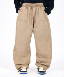 ASTRAL PROJECTION（アストラルプロジェクション）の「ワイドウェザリングウォッシングバンディングパンツ_ベージュ（その他パンツ）」