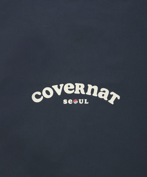 COVERNAT WOMAN(カバーナットウーマン)の「クローバーハートクーパー ロゴ ソウル エコバッグ ネイビー(エコバッグ/サブバッグ・レディース・その他・FREE)」の3枚目の写真