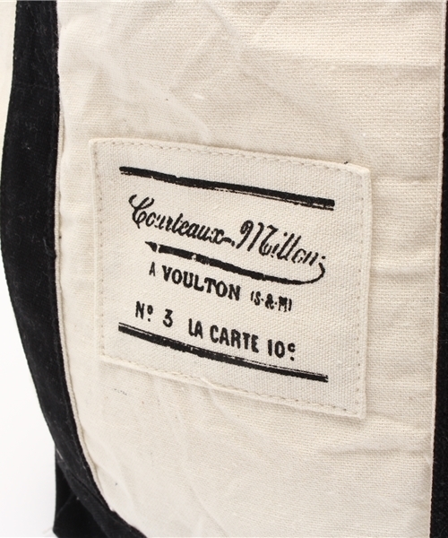 salut!（サリュ!）の「ｷｬﾝﾊﾞｽﾗﾝﾁﾄｰﾄ（トートバッグ・レディース・ブラック/ネイビー/レッド/ホワイト・FREE）」の12枚目の写真