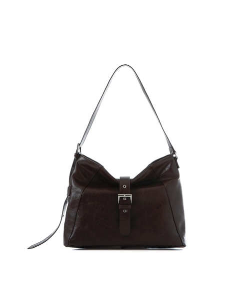 SQUARE LINE（スクエアライン）の「チャーミング - 8カラー（ショルダーバッグ・レディース・ブラック/ダークブラウン/ブラウン/アイボリー/ブラック×ブラック/チョコ・FREE）」の6枚目の写真