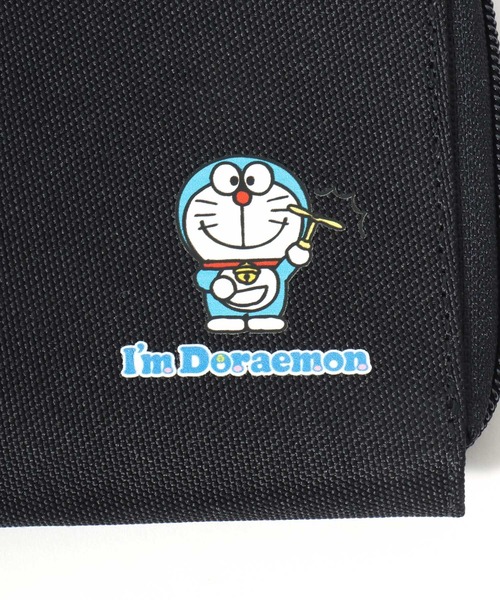 sanrio(サンリオ)の「I'm Doraemon(アイムドラえもん)キャラクタープリント 二つ折り財布/ラウンドファスナーウォレット(財布・レディース・ブラック・FREE)」の9枚目の写真