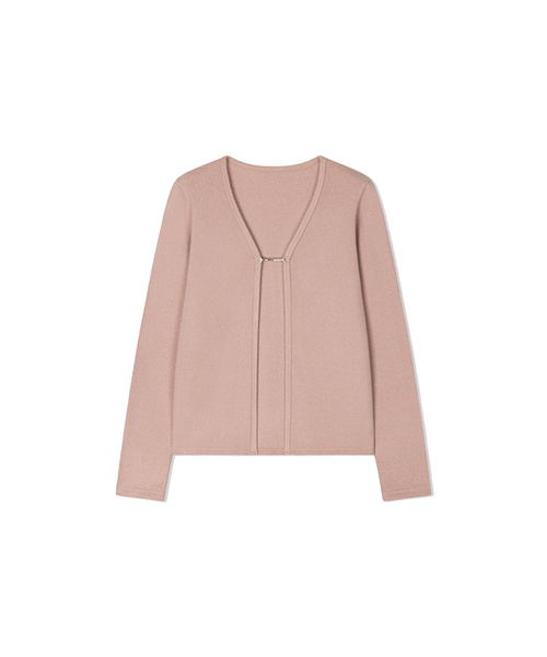 Yuje(ユジェ)の「POWDER CARDIGAN (3color)(カーディガン/ボレロ・レディース・グレー/ブラック/PINK・FREE)」の1枚目の写真