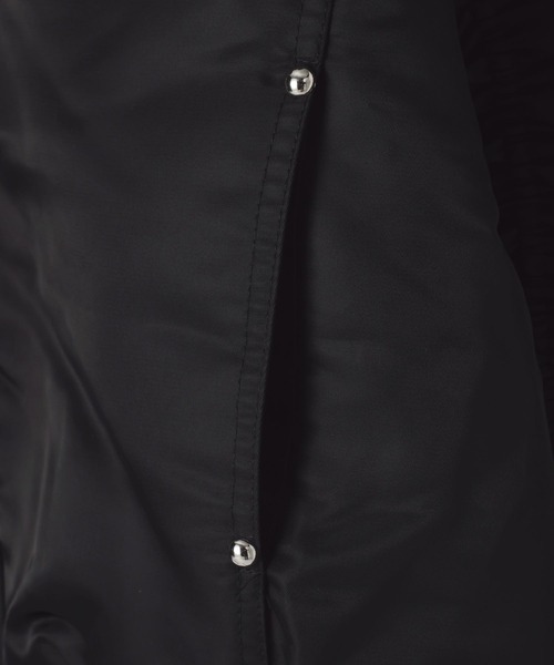 LAND MUSEUM(ランドミュージアム)の「【フード取り外し可】LAND MUSEUM/ファードッキングブルゾン(ブルゾン・メンズ・ブラック・MEDIUM/LARGE)」の8枚目の写真