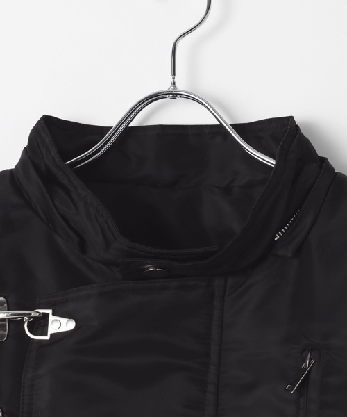 LAND MUSEUM(ランドミュージアム)の「【フード取り外し可】LAND MUSEUM/ファードッキングブルゾン(ブルゾン・メンズ・ブラック・MEDIUM/LARGE)」の15枚目の写真
